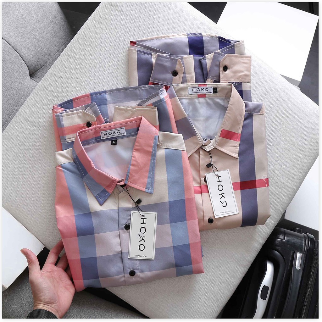 ÁO SƠ MI NAM TAY DÀI CỰC CHẤT SIÊU HOT , CARO , HOT 2021 KOKO MI STORE