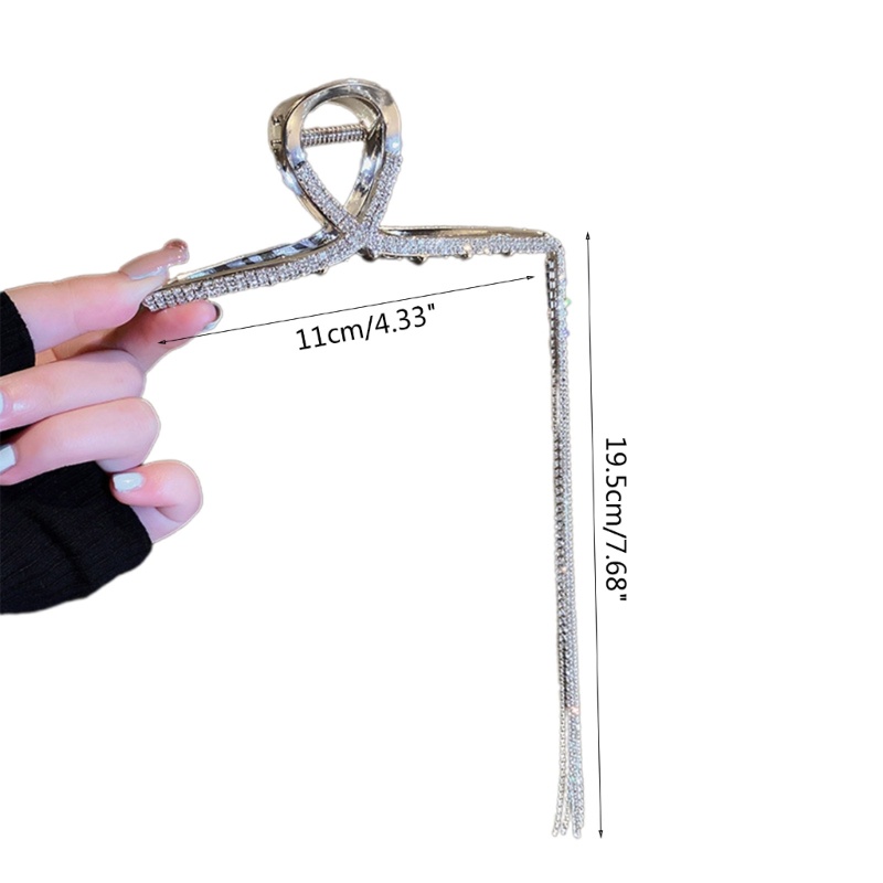 Kẹp Tóc Đính Đá Thời Trang Cho Nữ