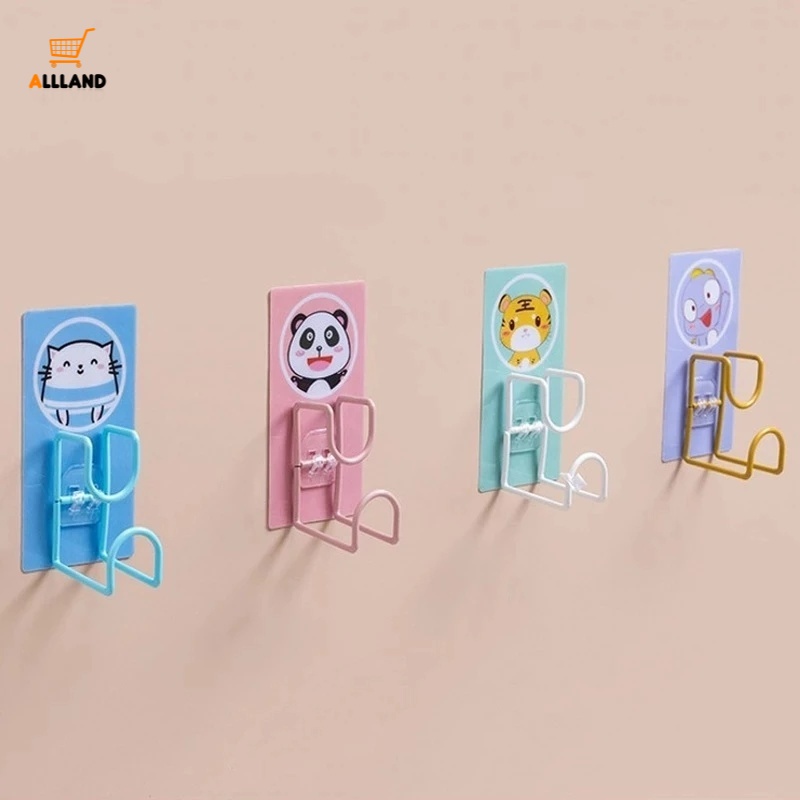 Móc Treo Đồ Dán Tường 4 Kiểu Dáng Ngẫu Nhiên