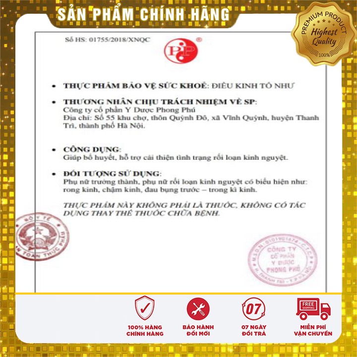 Điều kinh Tố Như Thanh_Mộc_Hương