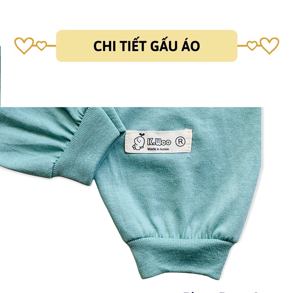 Quần Dài Cho Bé LILIKIDS Quần Chục Cotton Bo Gấu Size Đại Cạp Thường Họa Tiết Nhỏ Xinh Cho Bé Trai Bé Gái