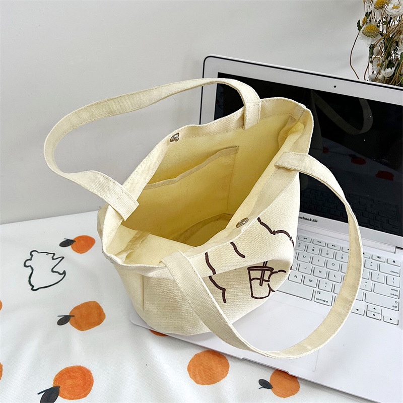 Túi vải In Hình Gấu Thời Trang Cho Học Sinh