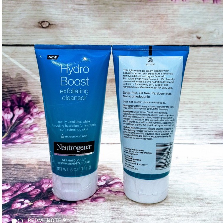 SỮA RỬA MẶT HYDRO BOOST EXFOLIATING CLEANSER HÀNG NỘI ĐỊA MỸ | BigBuy360 - bigbuy360.vn