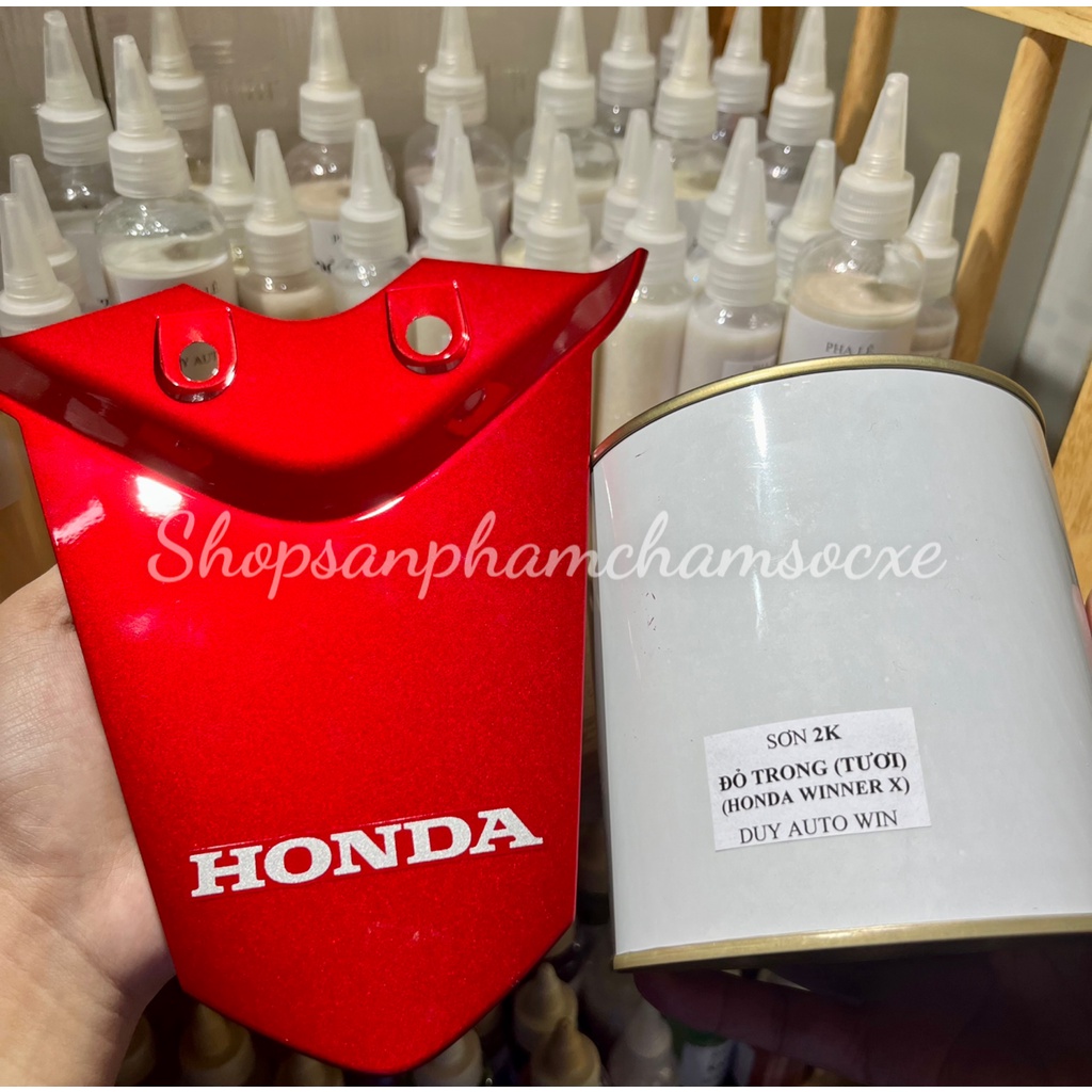 Đỏ trong Honda Winner 2021 - Sơn 2k