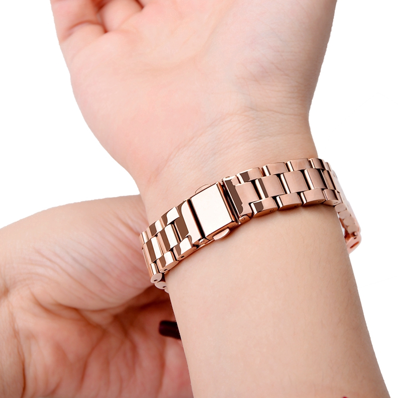 Dây đeo thay thế JANSIN bằng kim loại dạng lưới thời trang cho Xiaomi Mi Band 8 7 NFC miband 8 5 6
