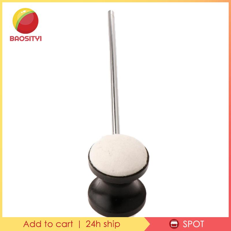 Durable Bass Kick Drum Pedal Beater Hammer Felt Head with Metal Shaft