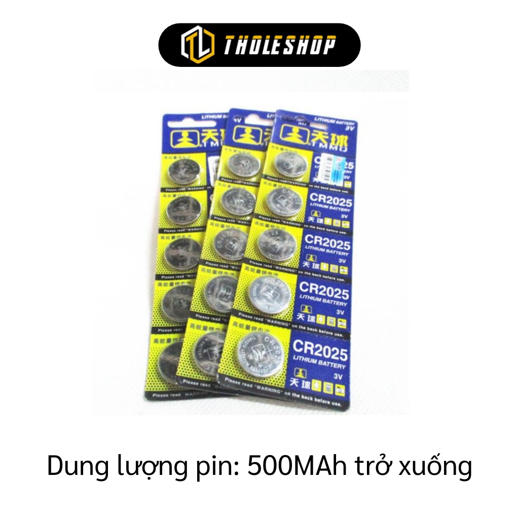 Pin - Vỉ 5 Viên Pin CR2032 Lithium 3V Có Thể Dùng Cho Nhiều Thiết Bị Đồ Chơi 5865