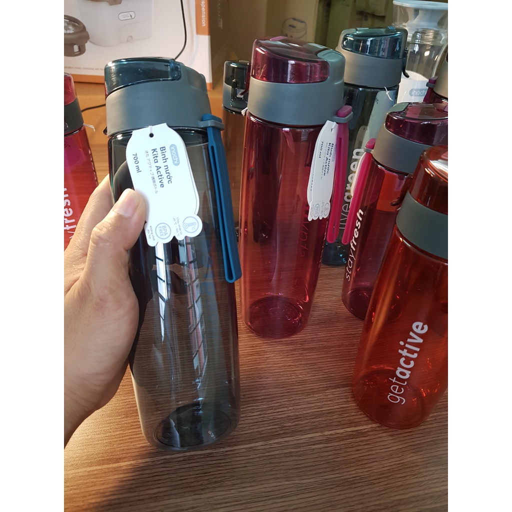 Bình nước thể thao Kita Active 500ml - Bình Nước Du Lịch, Dã Ngoại - Bình Thể Thao Tập Gym Kita Active INOCHI