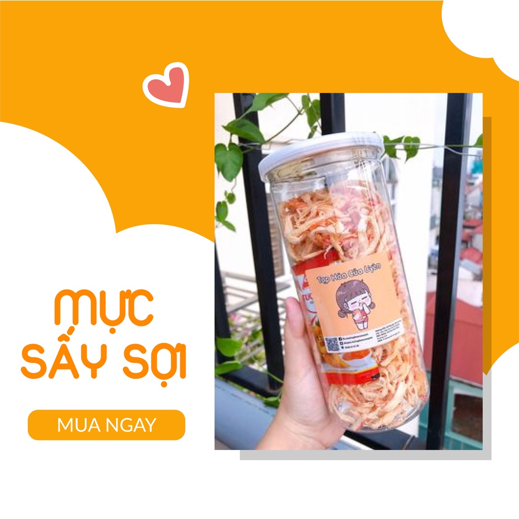 Khô mực hấp dừa xé sợi 250g Tạp Hóa Của Uyên - Đồ Ăn Vặt Hà Nội ship Toàn quốc | BigBuy360 - bigbuy360.vn