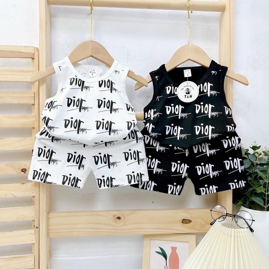 Bộ quần áo trẻ em bé Trai phong cách hàng hiệu chất cotton size cho bé sơ sinh đến 5 tuổi nhà MiDuKid