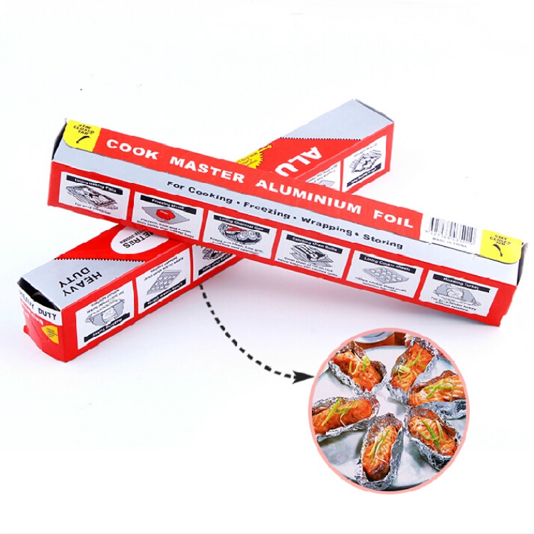 Cuộn giấy bạc tiện lợi dùng để nướng thịt BBQ cỡ 5m