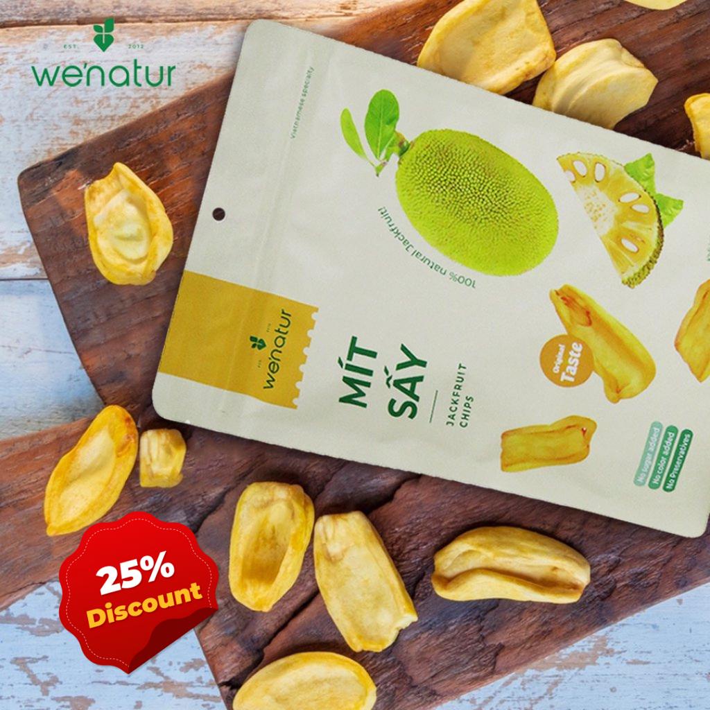 Mít Sấy Giòn Không Đường We'natur 100g