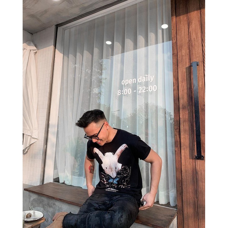 Áo phông cổ tròn unisex MIKENCO Illusion 2