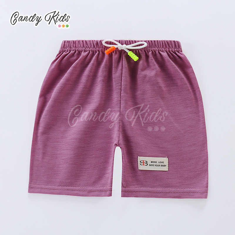 Quần Short Cotton Thời Trang Cho Bé 3-14 Tuổi