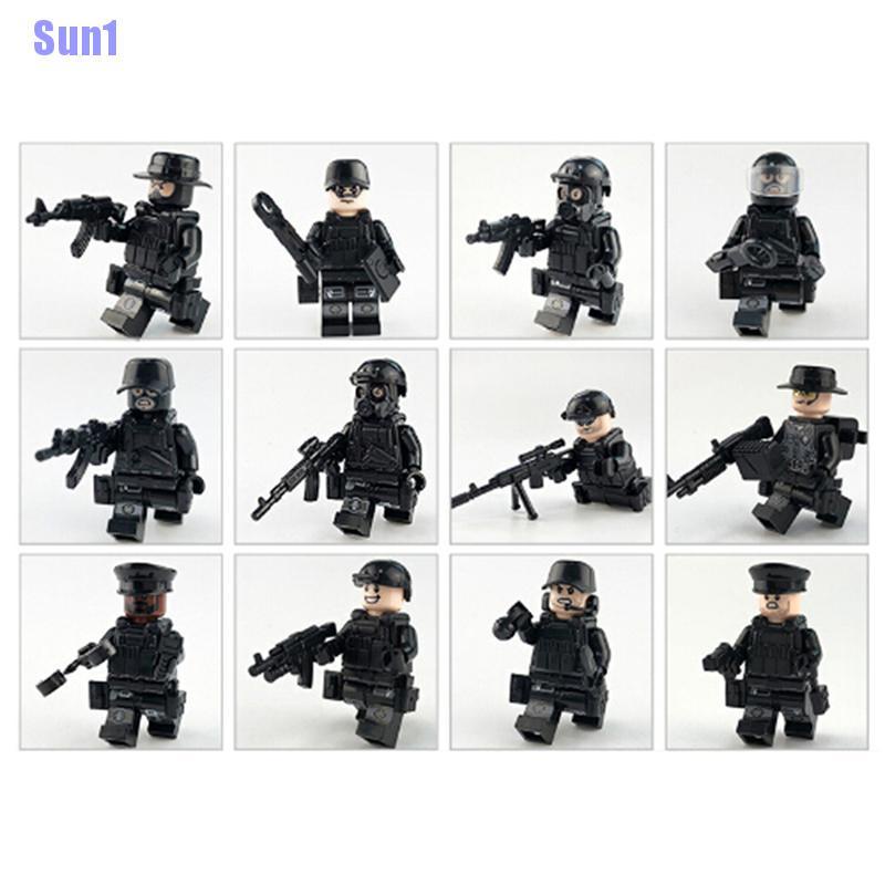 Bộ Lắp Ráp Lego Mô Hình Cảnh Sát Swat Teams