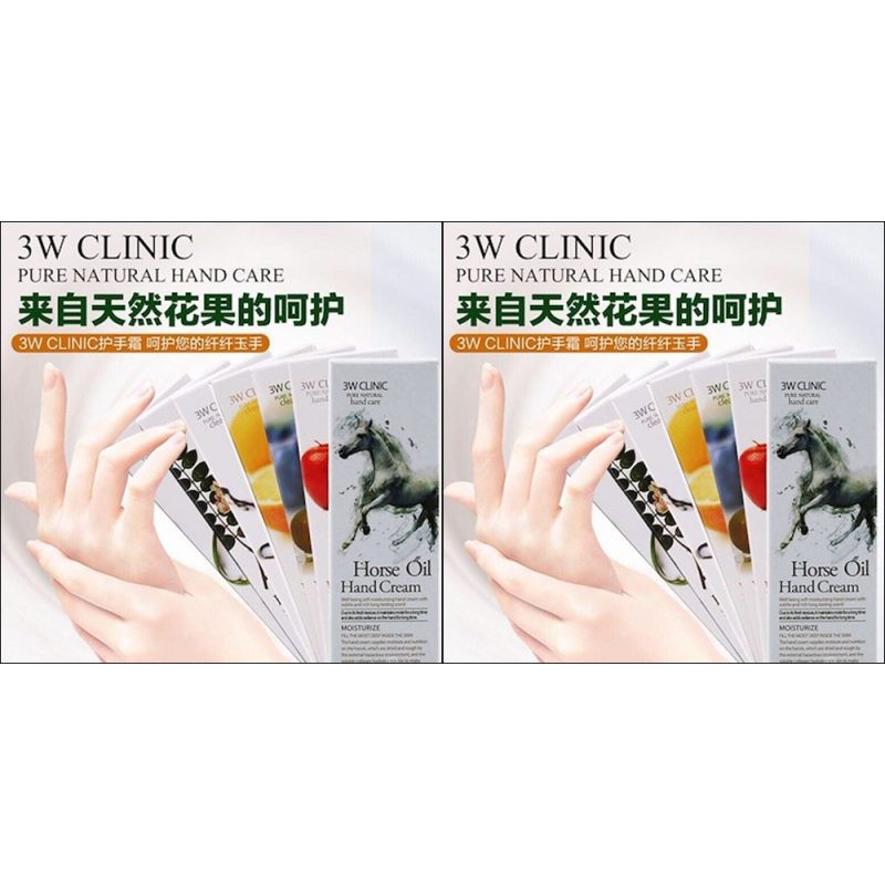 KEM DƯỠNG DA TAY 3W CLINIC HAND CREAM 100ML
