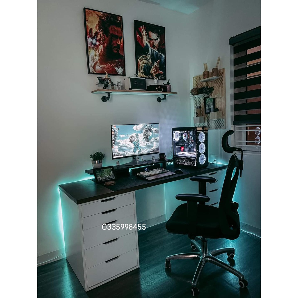 Bàn IKEA 2 Tủ