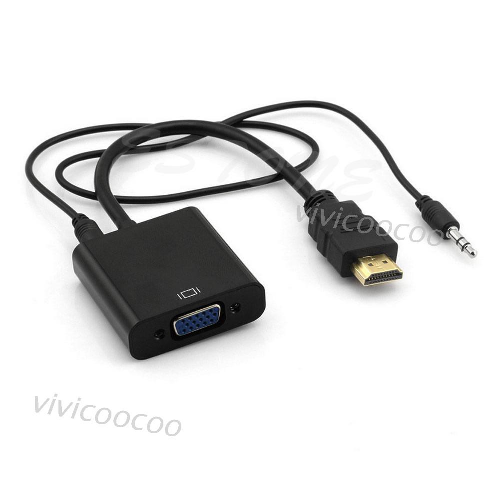 Bộ Chuyển Đổi Âm Thanh Hdmi Sang Vga Cho Pc Laptop Hd Dvd Line Media Player