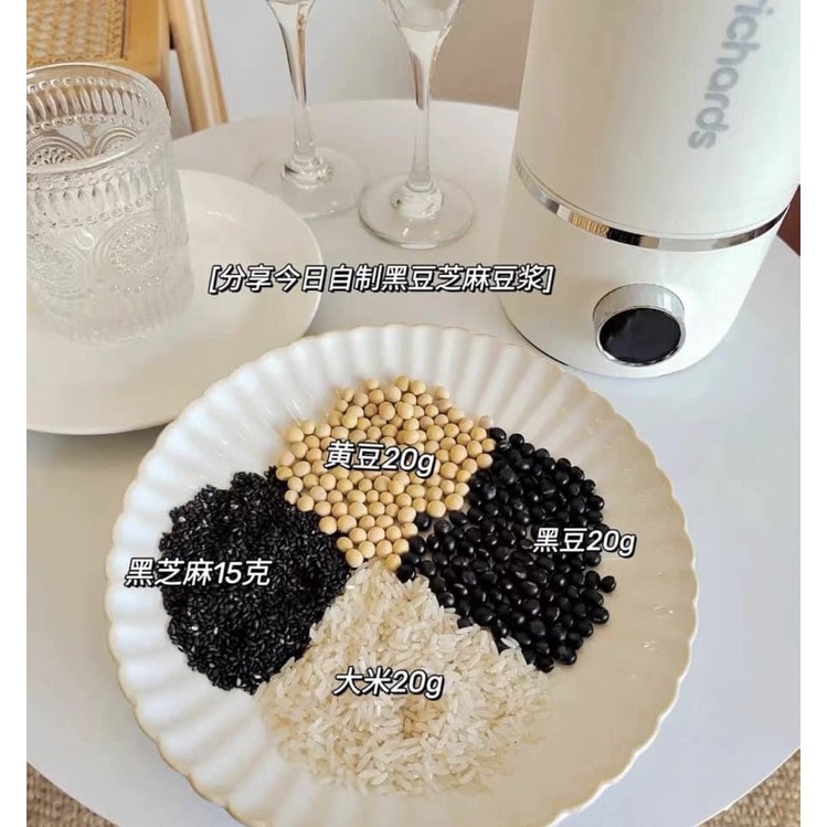 Chính hãng - Máy sữa hạt Morphy Richards MR8200 600ml kèm cối phụ