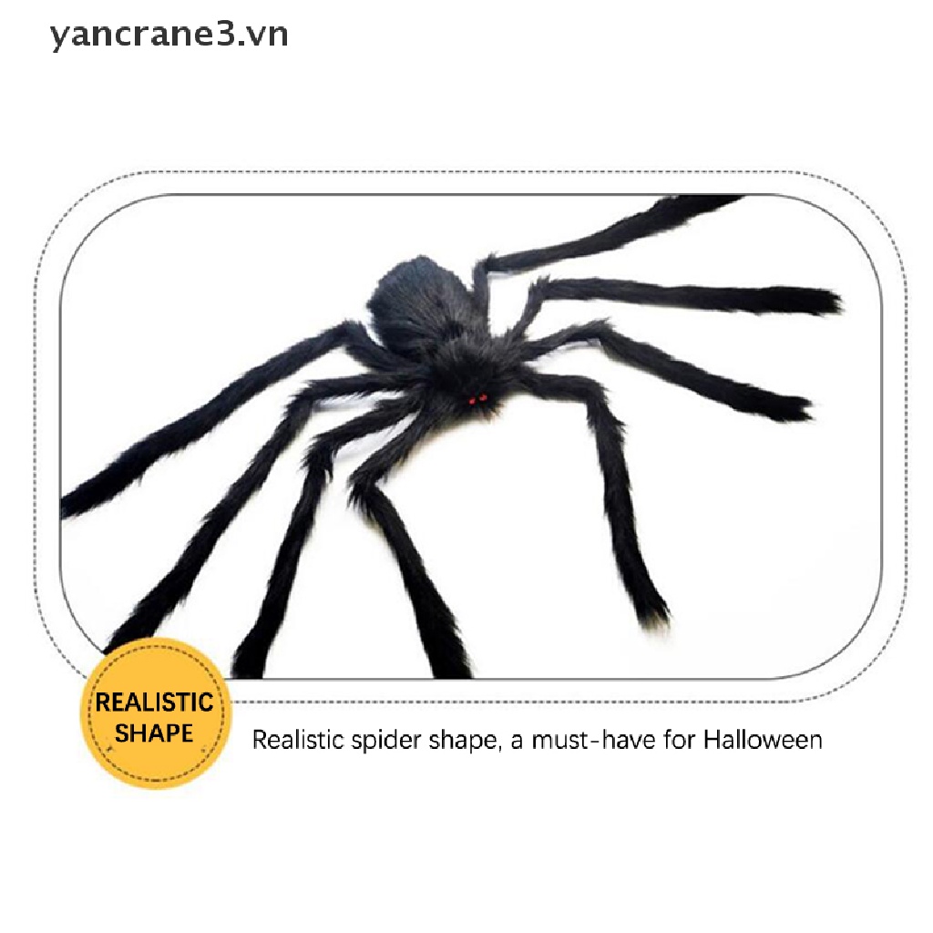 Mạng Nhện Đen 30 / 60 / 75 / 90 / 125cm Trang Trí Nhà Dịp Halloween