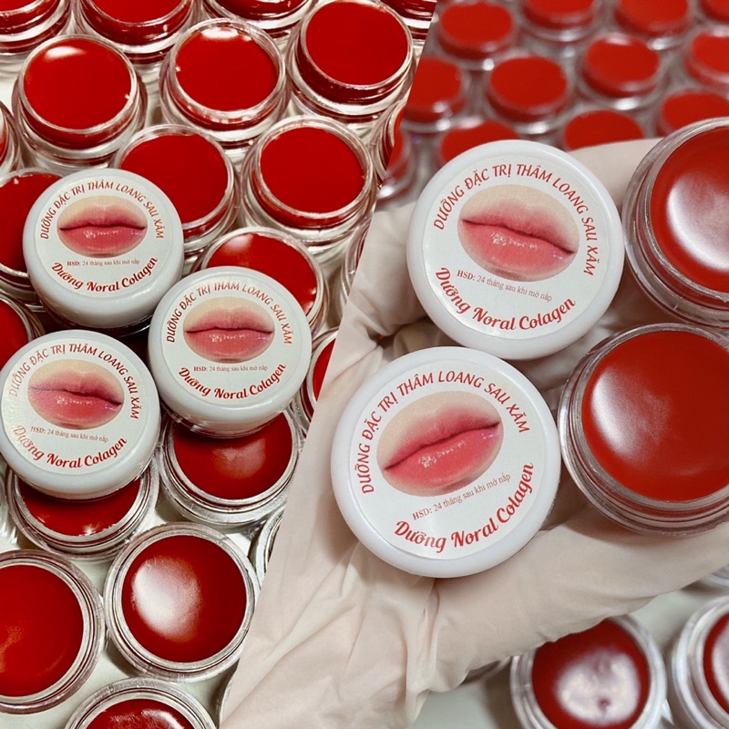 Son Dưỡng Môi Siêu Mềm kích nên màu Sau Khi Phun Xăm