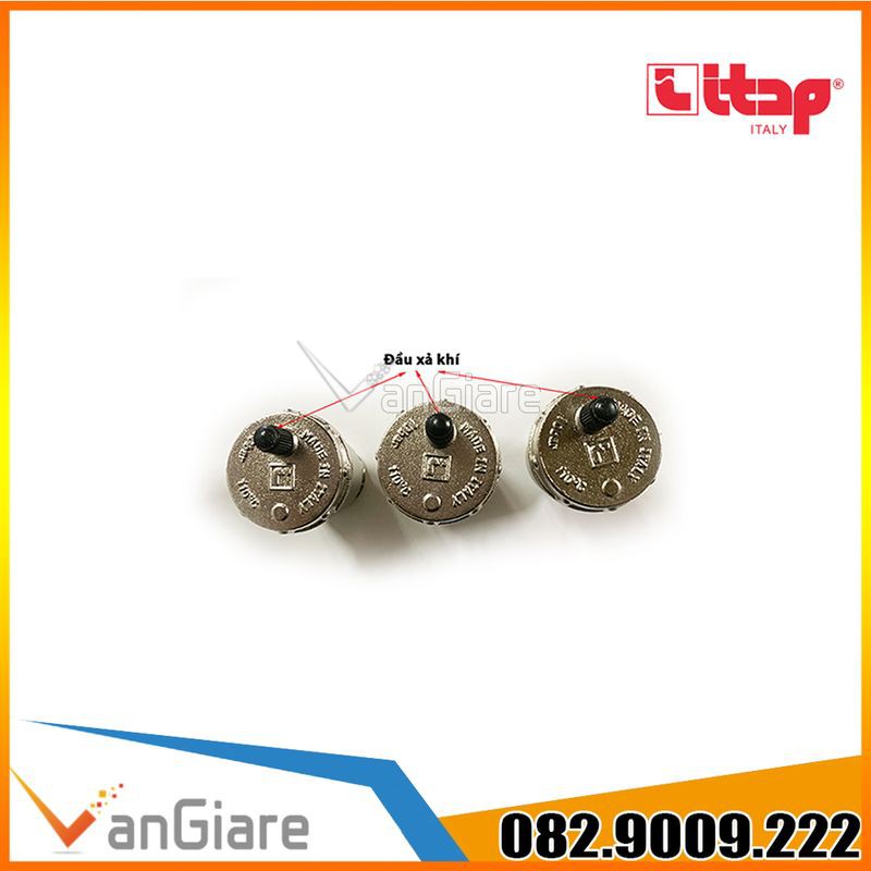 Van xả khí tự động đồng mạ crom ren Itap Italy PN10