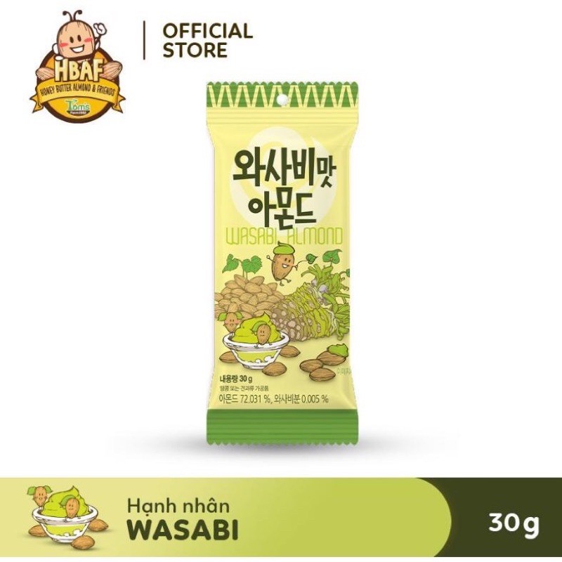 Hạt hạnh nhân tẩm 23k/gói 30g | BigBuy360 - bigbuy360.vn