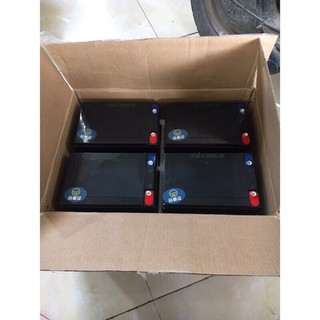 Bình xe đạp điện 4 bình - ắc quy xe điện