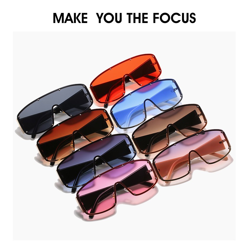 Kính mát MATA gọng lớn chống tia UV400 phong cách Hàn Quốc 2020 dành cho nam nữ