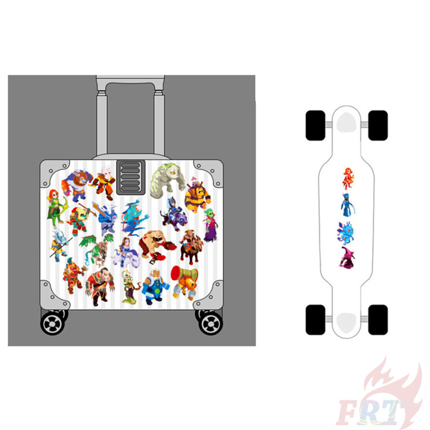 ❉ DOTA 2 - IceFrog RPG Games Stickers ❉ 50Pcs/set DIY Fashion Luggage Laptop Skateboard Doodle Decals Stickers