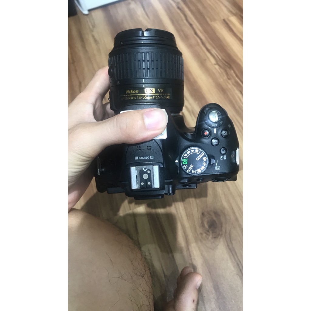 Máy Ảnh Nikon D5200 kèm Lens 18-55 VR II 98%
