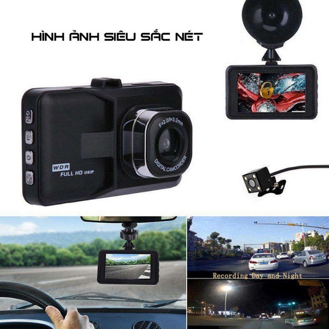 [Cao cấp - đóng seal] Camera hành trình ONVIZCAM CX5 8 LED MÀN HÌNH 4 INH giá rẻ