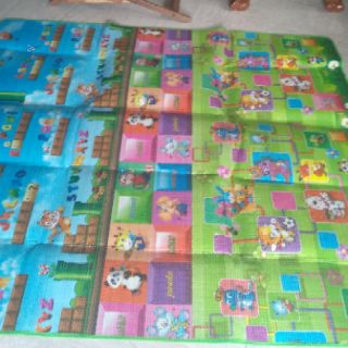 Thảm Chơi Maboshi 2 Mặt Cho Bé (1m8X2m)
