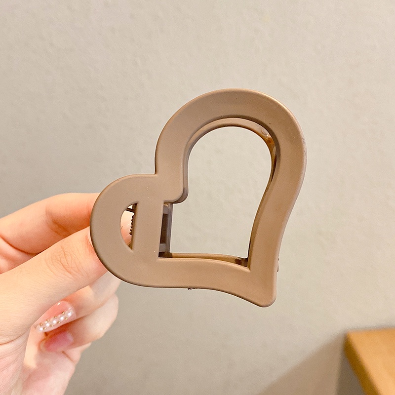 Kẹp Tóc Bằng Acrylic Bền Thiết Kế Đục Lỗ Phong Cách Hàn Quốc