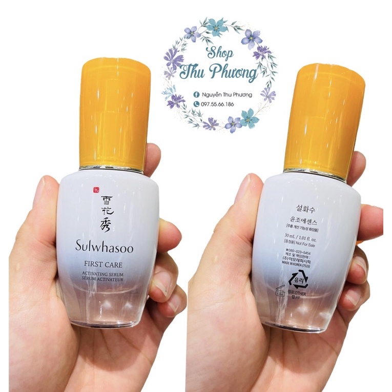 THANH LÝ _ LỌ FIRST CARE SULWHASOO 30ML