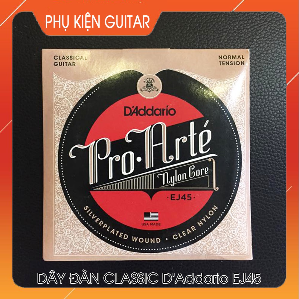 Dây đàn guitar Classic A'addario EJ45