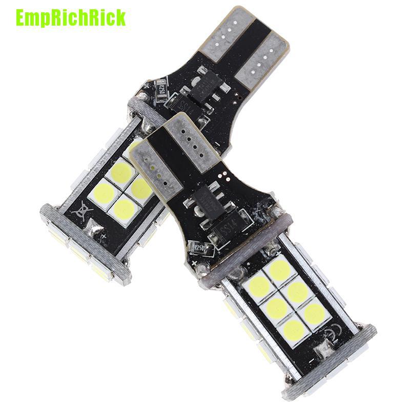 Set 2 Bóng Đèn Lùi Xe T15 W16w 24 Smd 3030 921 912 Led