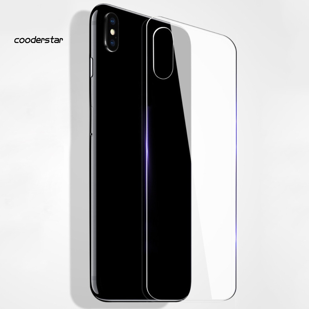 Kính Cường Lực Bảo Vệ Mặt Sau Cho Iphone Xs Max / Xs / Xr / X / 7 / 8 Plus / 6