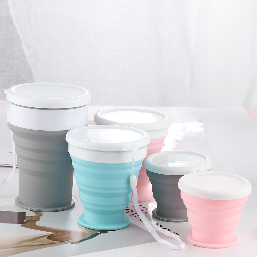 Cốc Silicone Gấp Gọn Tiện Lợi 100 / 200 / 350ml