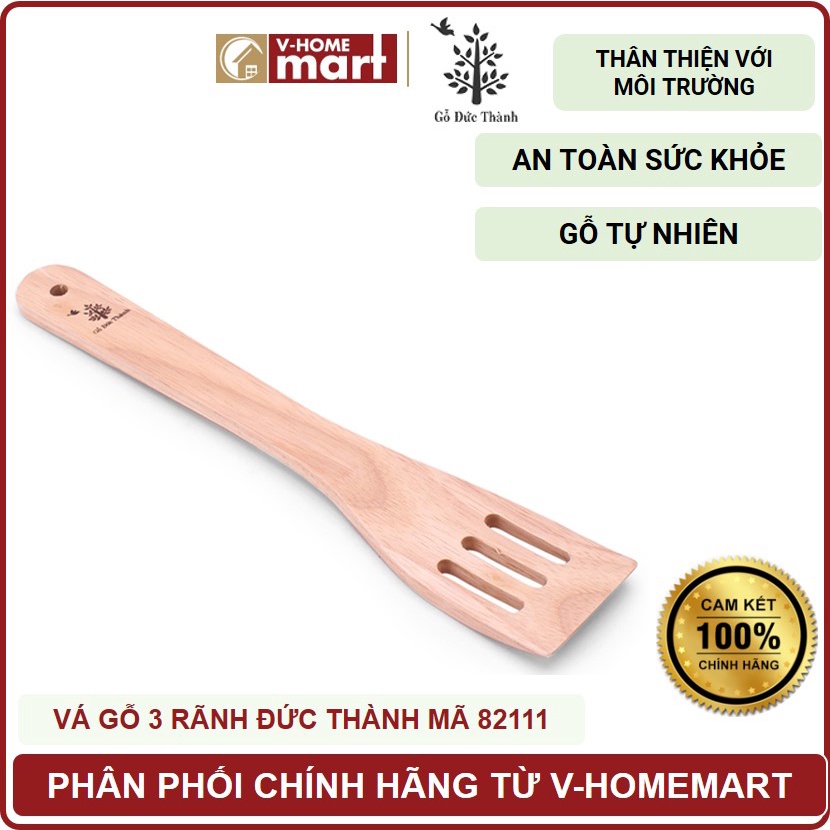 Vá 3 rãnh 29x5x1.5 cm Đức Thành mã 82111- gỗ tự nhiên, an toàn cho sức khỏe - Phân phối chính hãng bởi Vhomemart