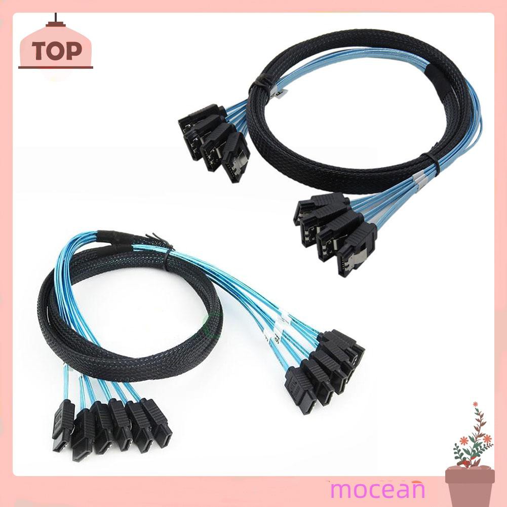 Mocean Sata Iii 6gbps Sas Cable For Server Sata 7 Pin To Sata 7 Pin Data Cable