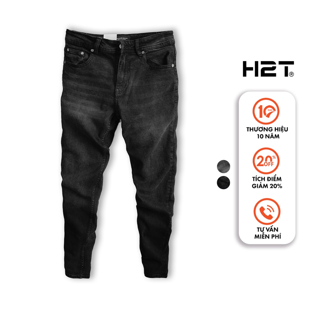 Quần Jeans H2T SIMWOOD DENIM, Form Slimfit Vừa Vặn, Chất Liệu Bền Bỉ, Phong Cách Hiện Đại 1528