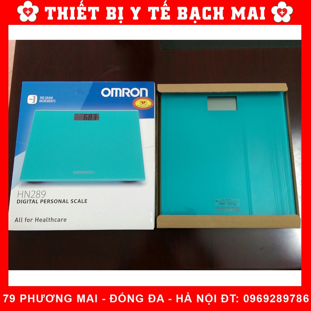 Cân Sức Khỏe Điện Tử Omron HN-289 [BẢO HÀNH 02 NĂM]