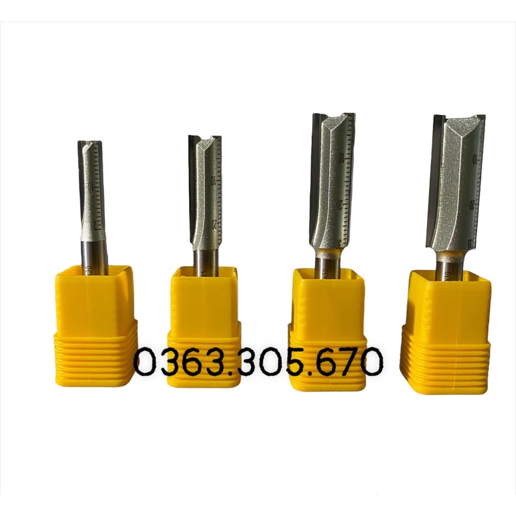 Mũi Phay Gỗ Arden CHÍNH HÃNG hợp kim 6mm-8mm-10mm-12mm