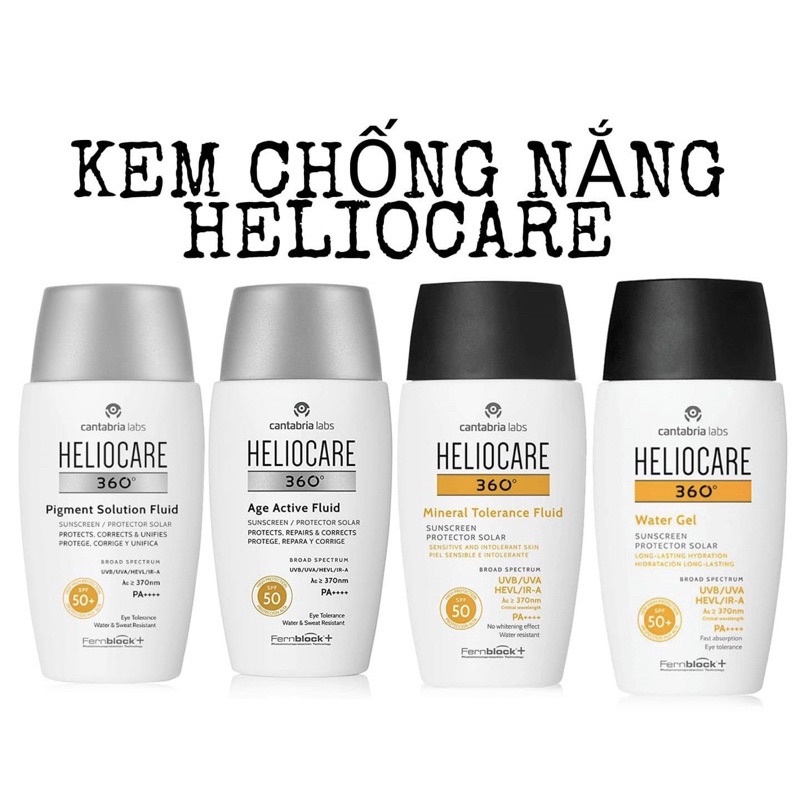 Kem chống nắng heliocare [date 2024/2025]