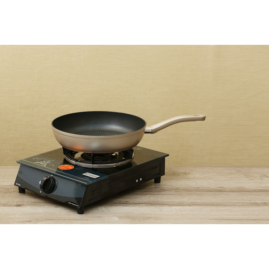 Chảo chiên 28cm chống dính đáy từ Tefal Sensations H9100614 - Hàng chính hãng