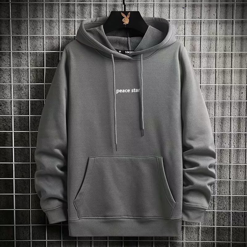【local brand】Áo Hoodie Tay Dài Phong Cách Hip Hop Đường Phố Nhật Bản Cho Nam Với 3 Màu