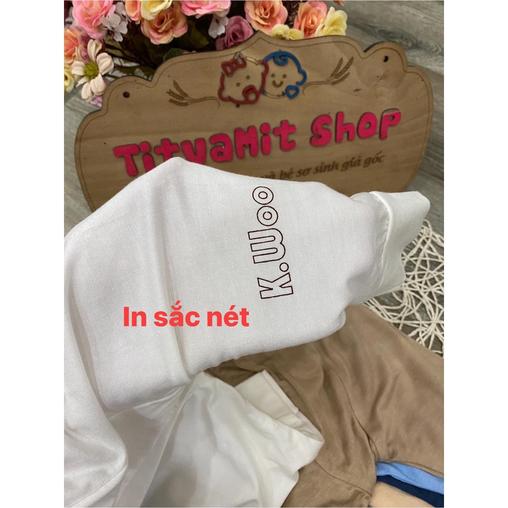 Quần dài thun lạnh kwoo can đũng rộng trước sau đóng bỉm thoải mái, quần dài thun lạnh cho bé trai, bé gái