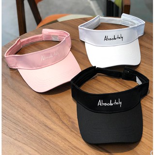 Mũ lưỡi trai hở chóp thêu chữ Absolutely đơn giản cá tính