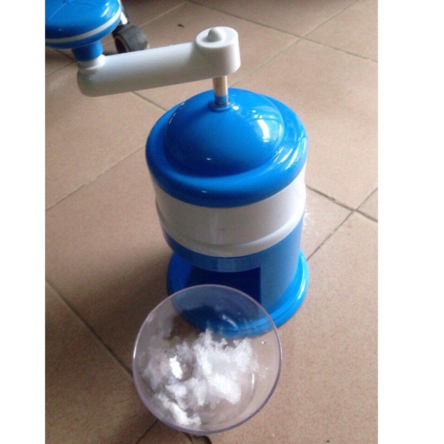 Dụng cụ bào đá mini bằng tay,Máy Bào Đá Tuyết Mini Quay Bằng Tay, Nhỏ Gọn Tiện Dụng